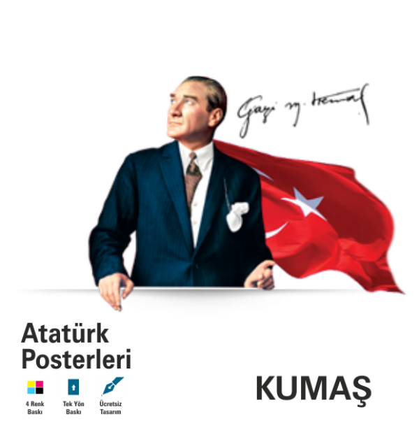Atatürk Posteri Baskı