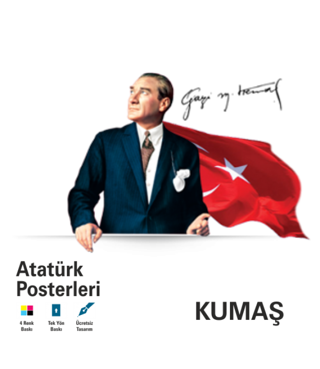 Atatürk Posteri Baskı