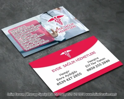 evde sağlık hizmetleri, hemşire kartvizit