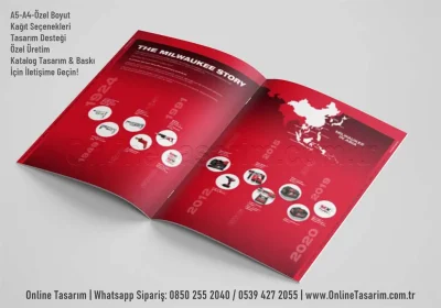 ürün tanıtım katalog tasarım örnekleri