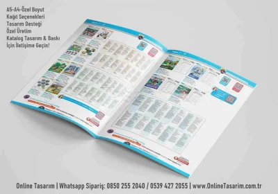 ürün tanıtım katalog tasarım örnekleri