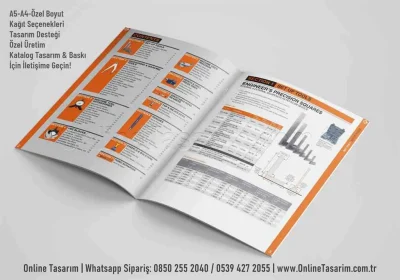 ürün tanıtım katalog tasarım ve baskı