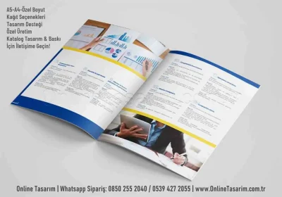 profesyonel katalog tasarım ve baskı modeli