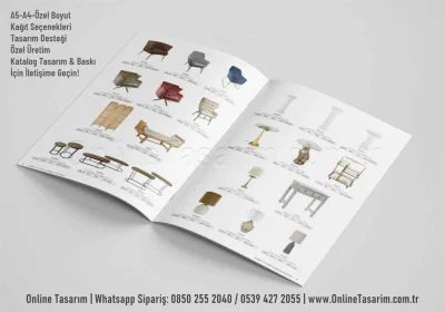 mobilya, sandalye, koltuk katalog tasarım örneği