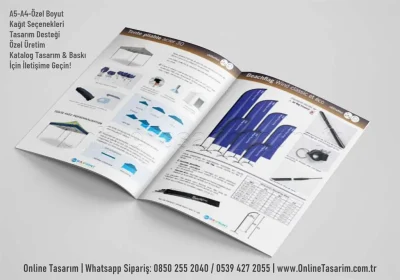 ürün tanıtım katalog tasarım ve baskı