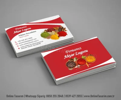 aktar baharat kartvizit örneği - 11