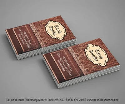 Antikacı Kartvizit - Nostalji Antika Dükkanı Kartvizit - 7