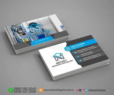 Asansör Kartvizit Tasarım Örneği - 11