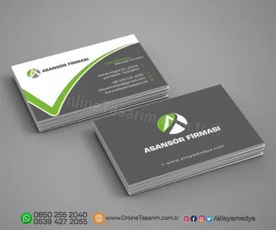 Asansör Kartvizit Tasarım Örneği - 18