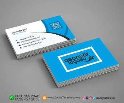 Asansör Kartvizit Tasarım Örneği - 39