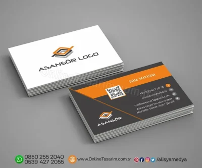 Asansör Kartvizit Tasarım Örneği - 5