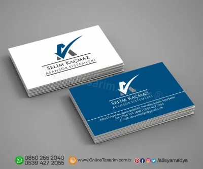 Asansör Kartvizit Tasarım Örneği - 6