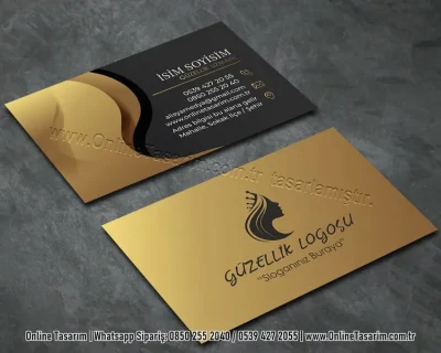 güzellik merkezi kartvizit, güzellik salonu kartvizit örnekleri
