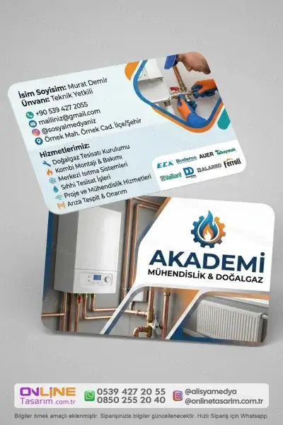 Anasayfa 32 Doğalgaz kartvizit örnekleriyle firmanız için modern ve etkili bir tanıtım seçeneği oluşturuyoruz.